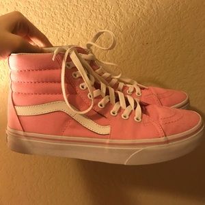 Vans sk8 hi (baby pink)